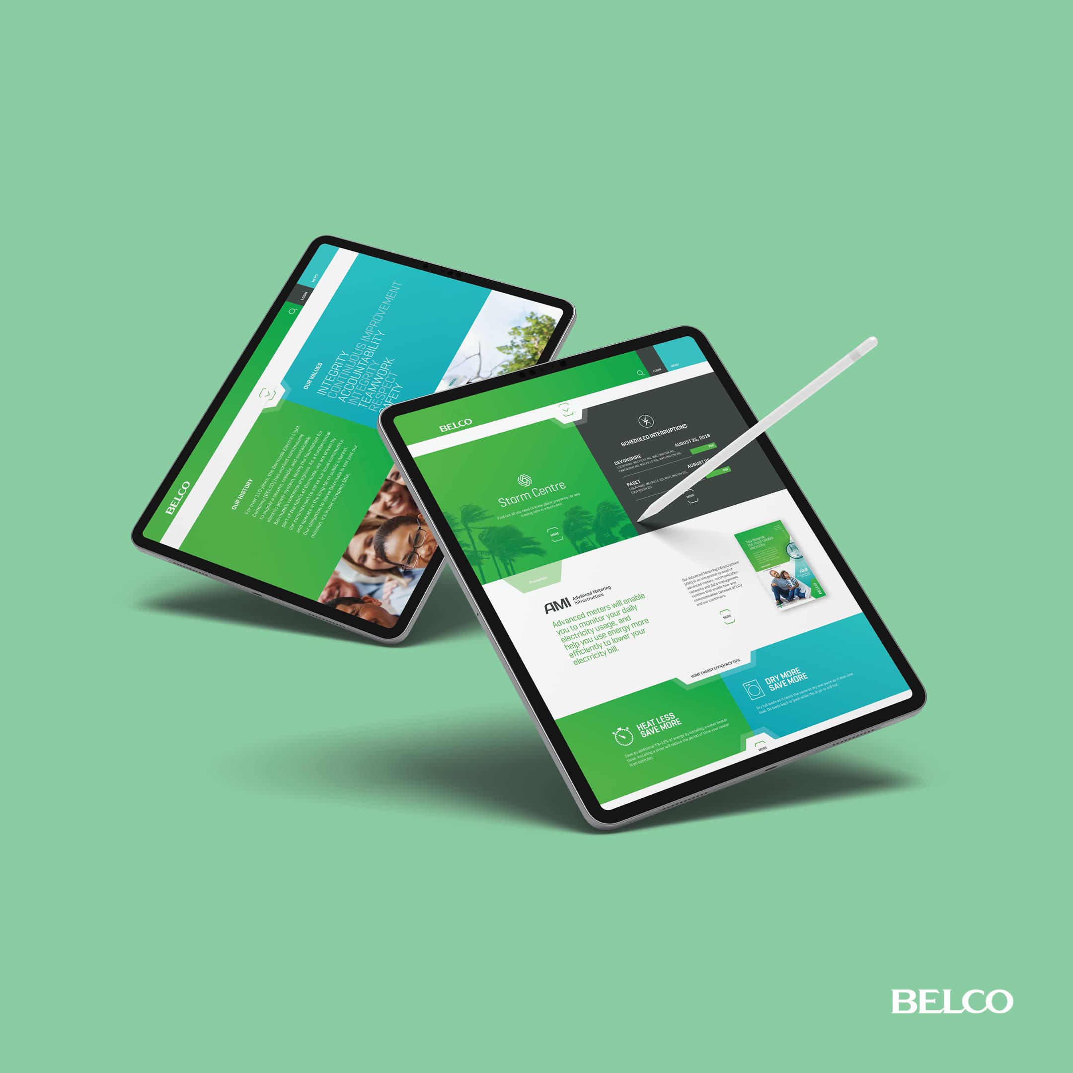 Bermuda Electric Light Company Website